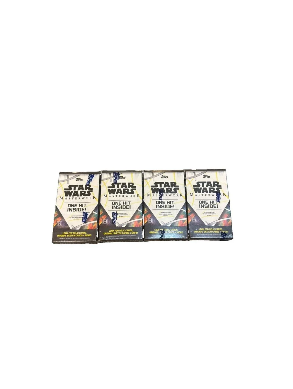 STAR WARS MASTERWORK HOBBY BOX - Box Open, Mini Boxes Still Sealed  (TOPPS 2024)